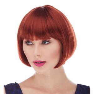 Sepia New Solid Eve Yellow Bob Bangs Wig $44.99
